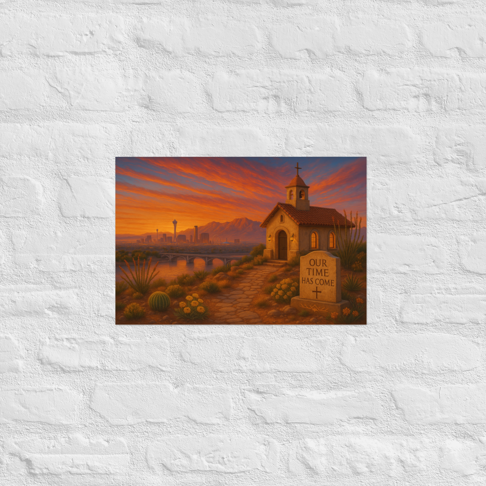 Our Time Has Come - Nevada - Christian Devotional Art Print - Rectangle - Image 5
