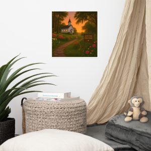 Our Time Has Come - Georgia (rural) - Christian Devotional Art Print - Square