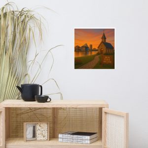 Our Time Has Come - Maryland - Christian Devotional Art Print - Square