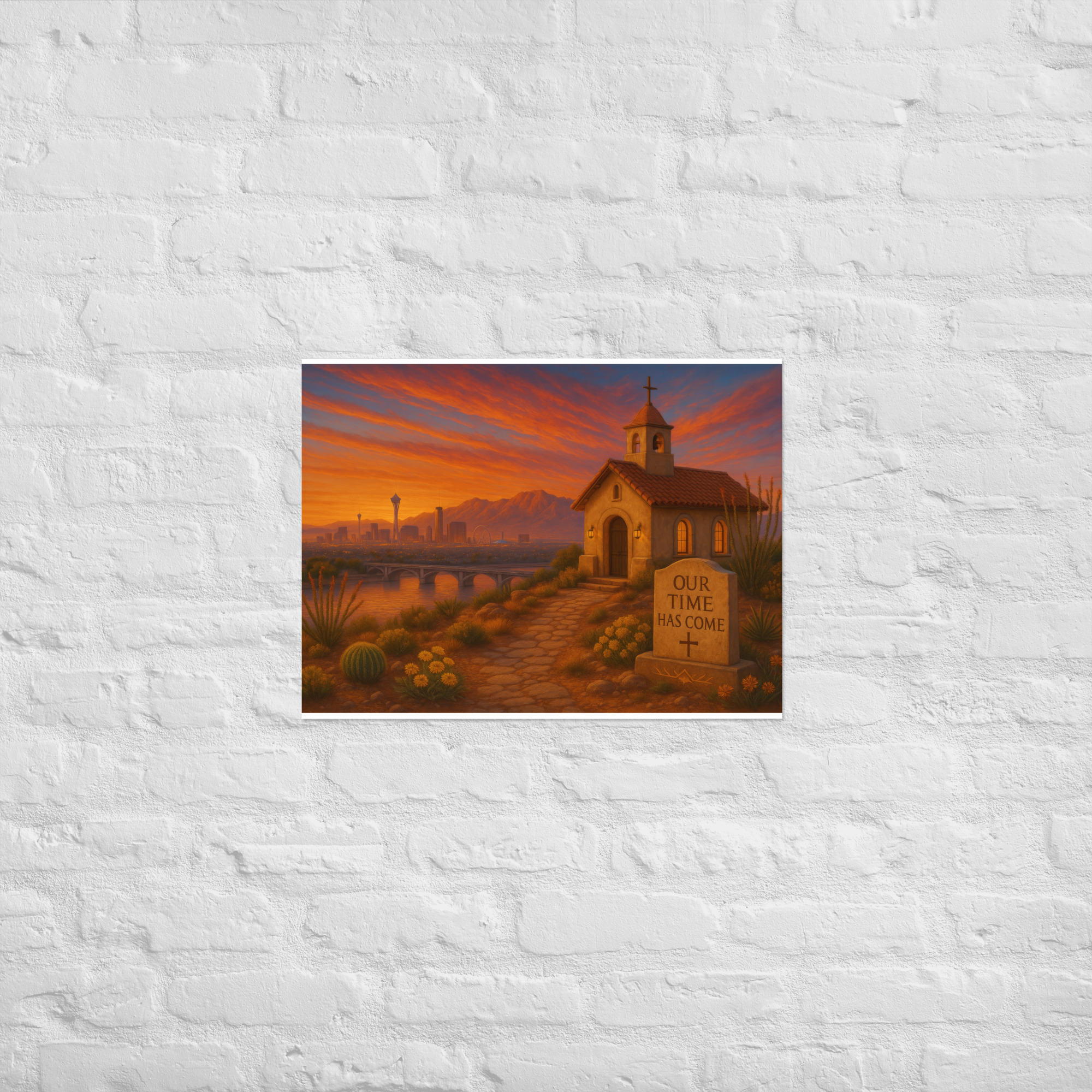 Our Time Has Come - Nevada - Christian Devotional Art Print - Rectangle - Image 6