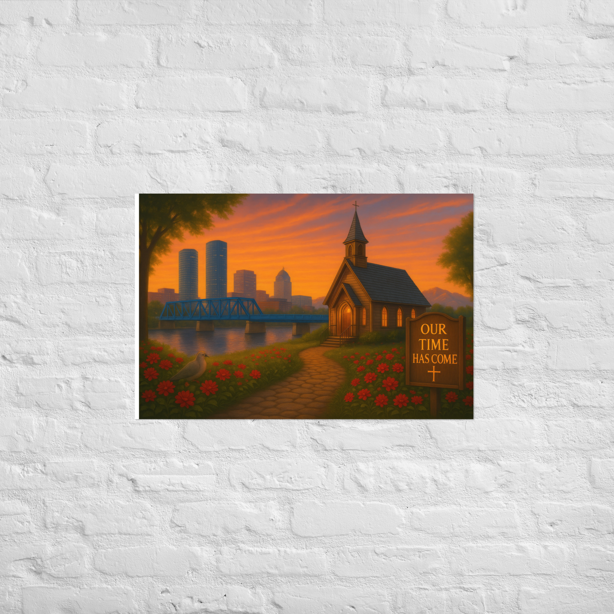 Our Time Has Come - Michigan - Christian Devotional Art Print - Rectangle - Image 5