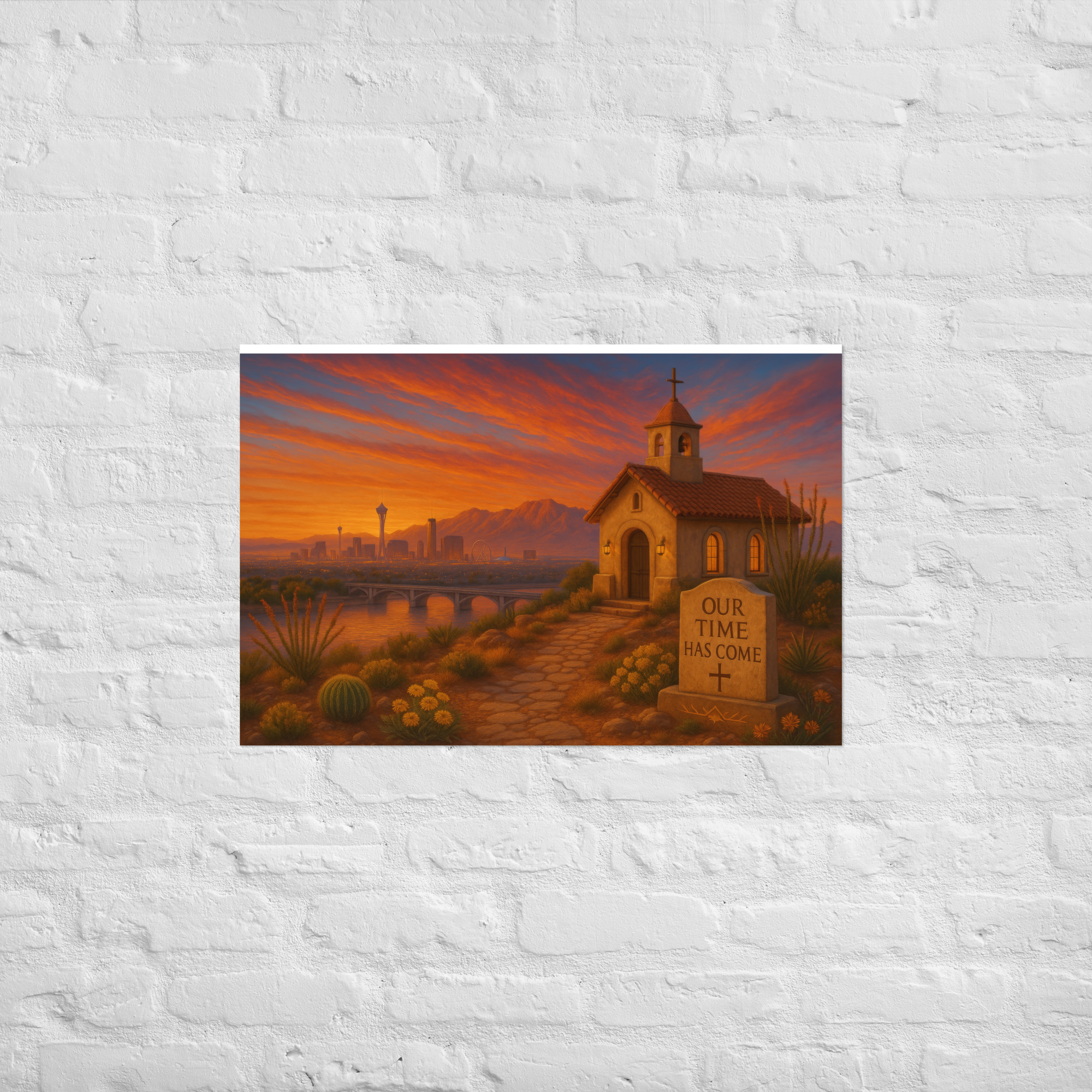 Our Time Has Come - Nevada - Christian Devotional Art Print - Rectangle - Image 7