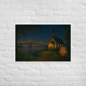 Our Time Has Come - Louisiana - Christian Devotional Art Print - Rectangle