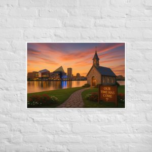Our Time Has Come - Maryland - Christian Devotional Art Print - Rectangle