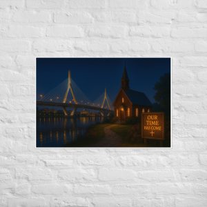 Our Time Has Come - Massachusetts - Christian Devotional Art Print - Rectangle