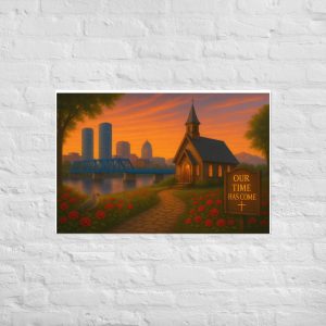 Our Time Has Come - Michigan - Christian Devotional Art Print - Rectangle