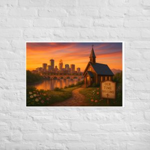 Our Time Has Come - Minnesota - Christian Devotional Art Print - Rectangle