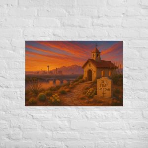 Our Time Has Come - Nevada - Christian Devotional Art Print - Rectangle