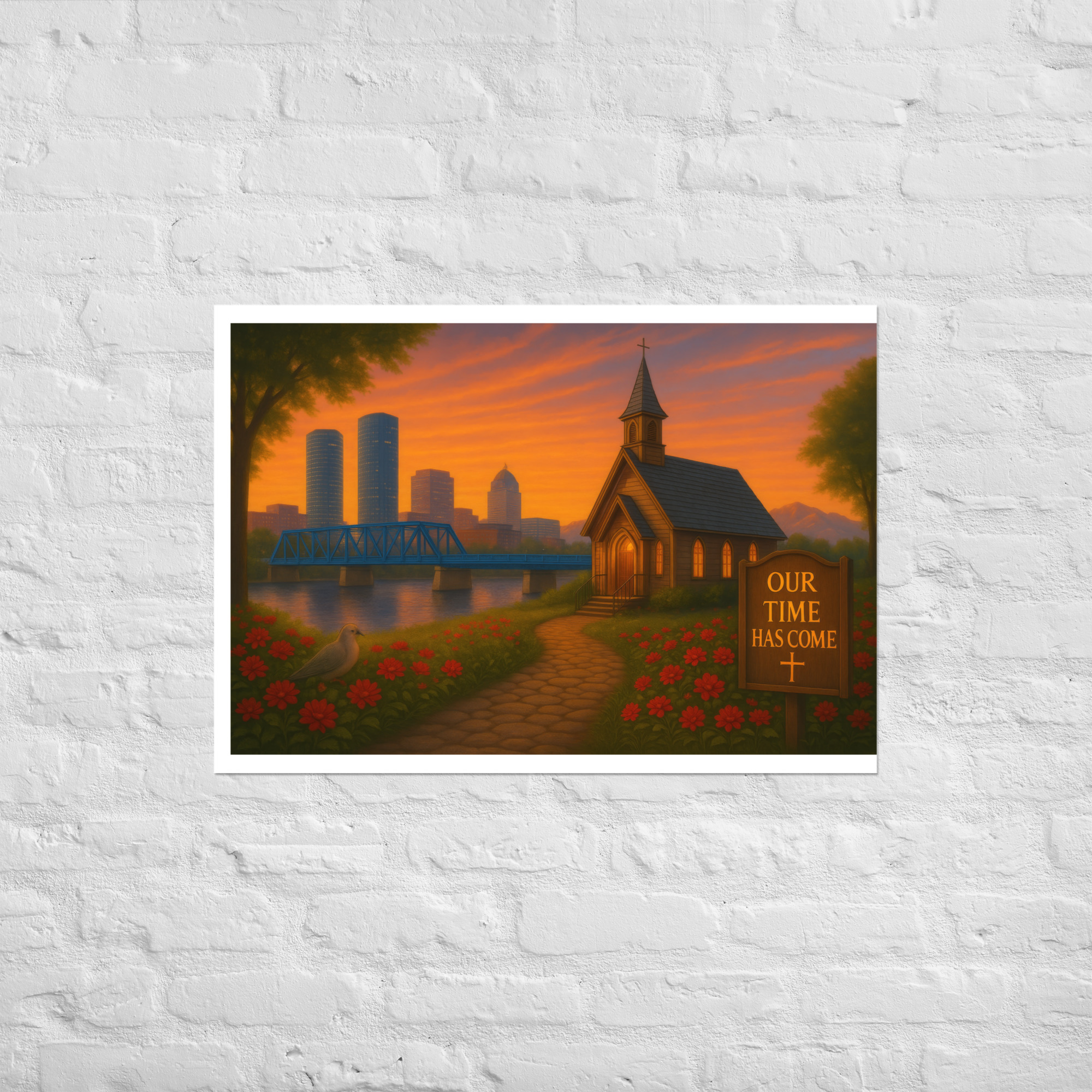Our Time Has Come - Michigan - Christian Devotional Art Print - Rectangle - Image 2