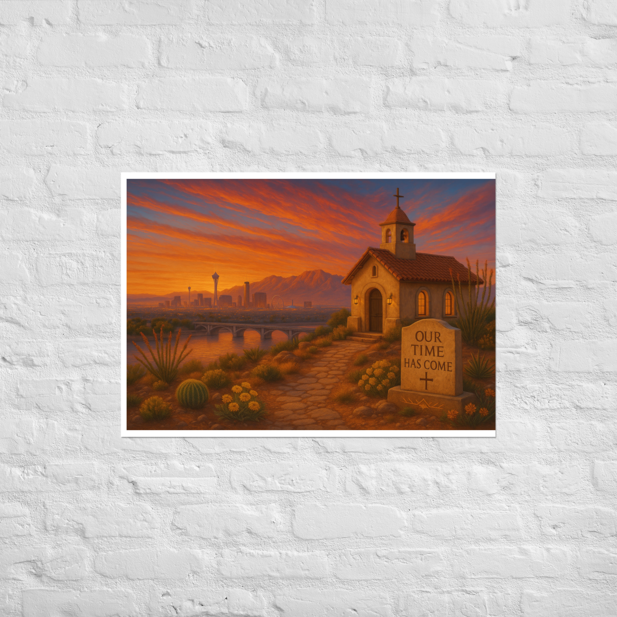 Our Time Has Come - Nevada - Christian Devotional Art Print - Rectangle - Image 2