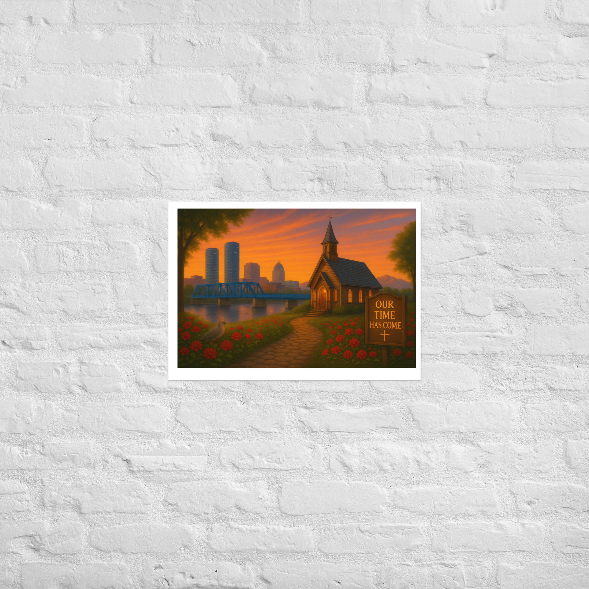 Our Time Has Come - Michigan - Christian Devotional Art Print - Rectangle - Image 3