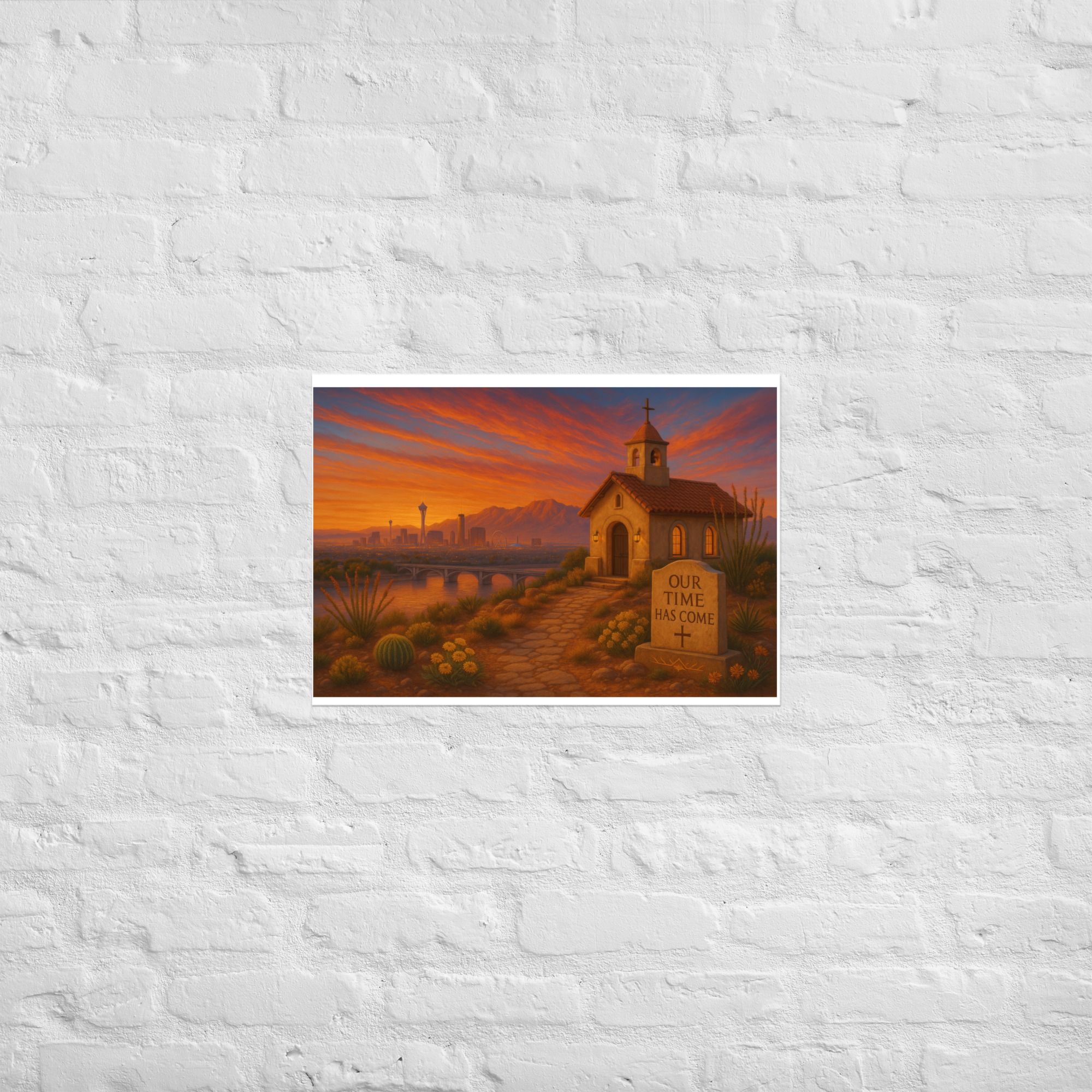 Our Time Has Come - Nevada - Christian Devotional Art Print - Rectangle - Image 3