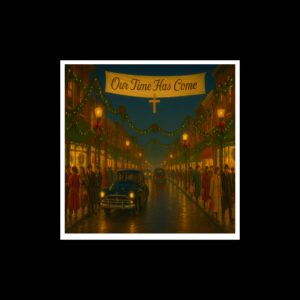 1950's  Main Street Christmas, Square