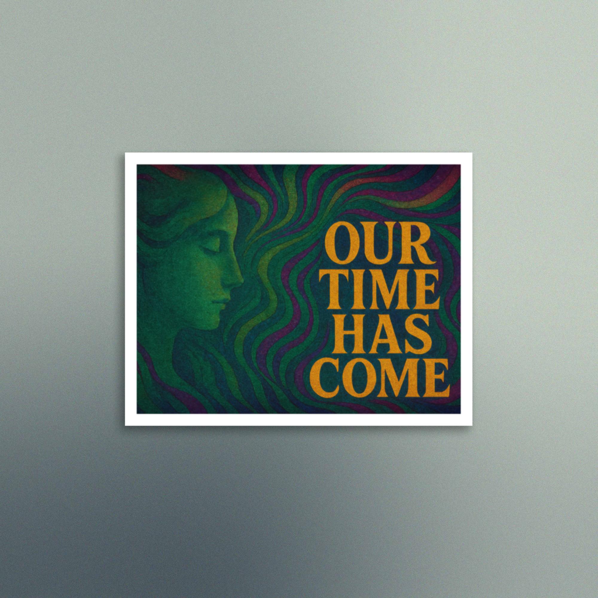 Victorian Era Styled Our Time Has Come - Teal Hues - Landscape - Image 3