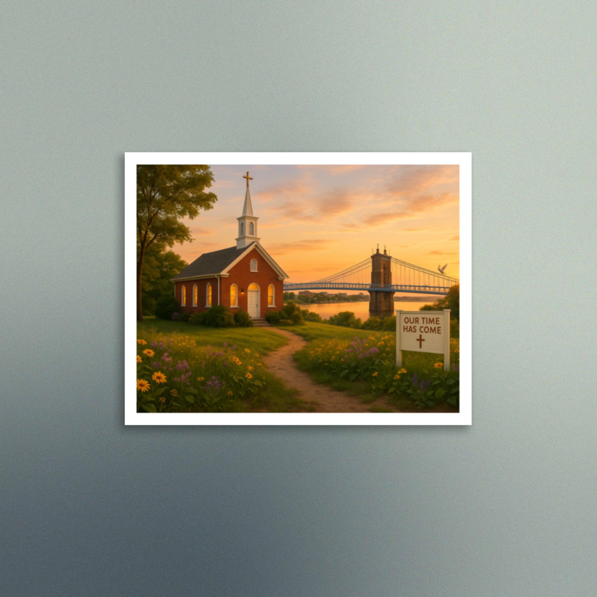 Our Time Has Come - Ohio - Christian Devotional Art Print - Semi Gloss - Rectangle - Image 4