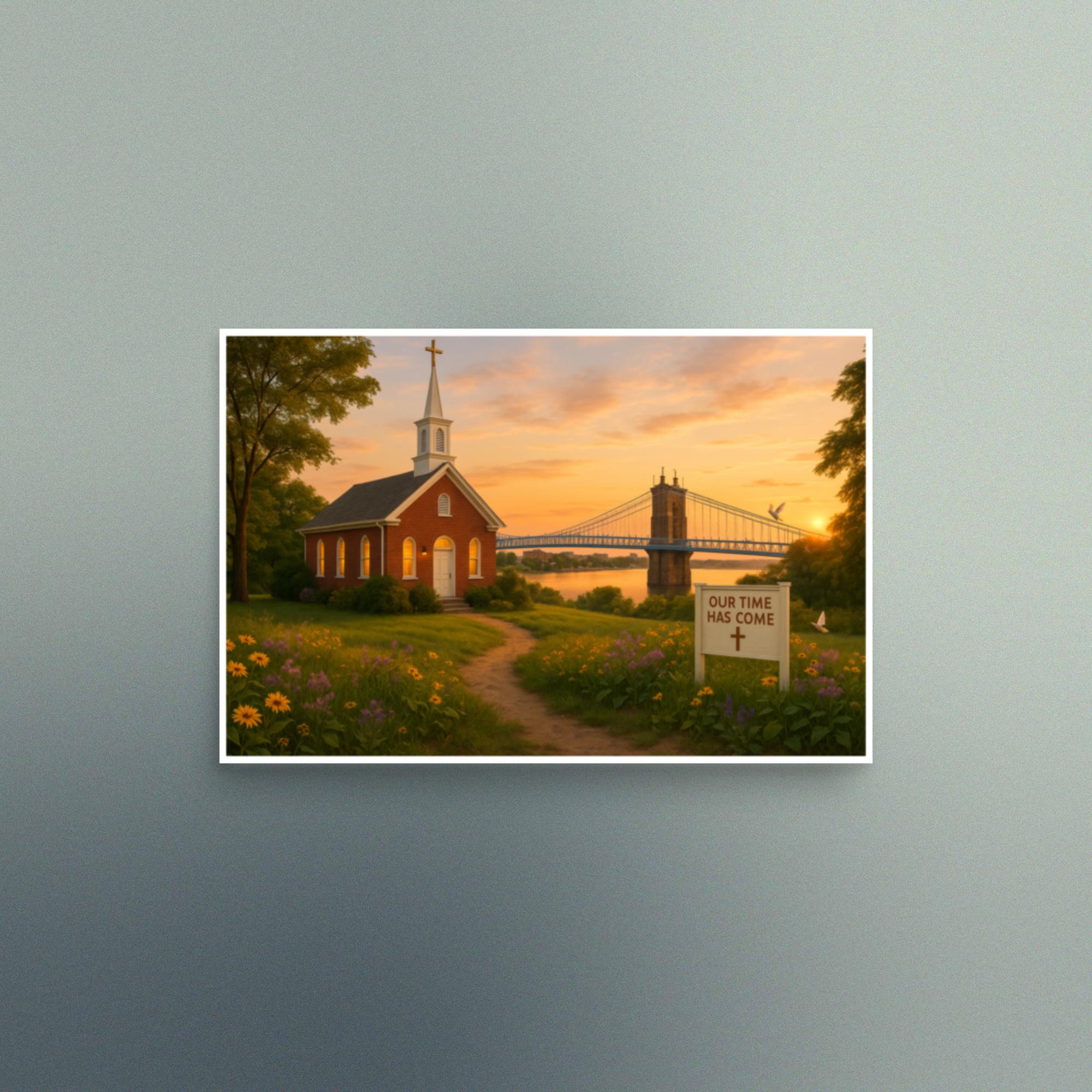 Our Time Has Come - Ohio - Christian Devotional Art Print - Semi Gloss - Rectangle - Image 2