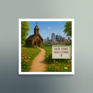 Our Time Has Come - Tennessee - Christian Devotional Art Print - Semi Gloss - Square