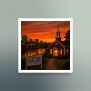Our Time Has Come - South Carolina - Christian Devotional Art Print - Semi Gloss - Square