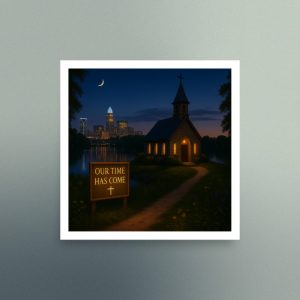 Our Time Has Come - North Carolina  - Christian Devotional Art Print - Semi Gloss - Square