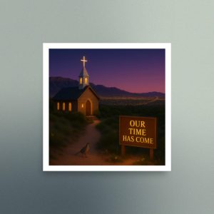 Our Time Has Come - New Mexico - Christian Devotional Art Print - Semi Gloss - Square