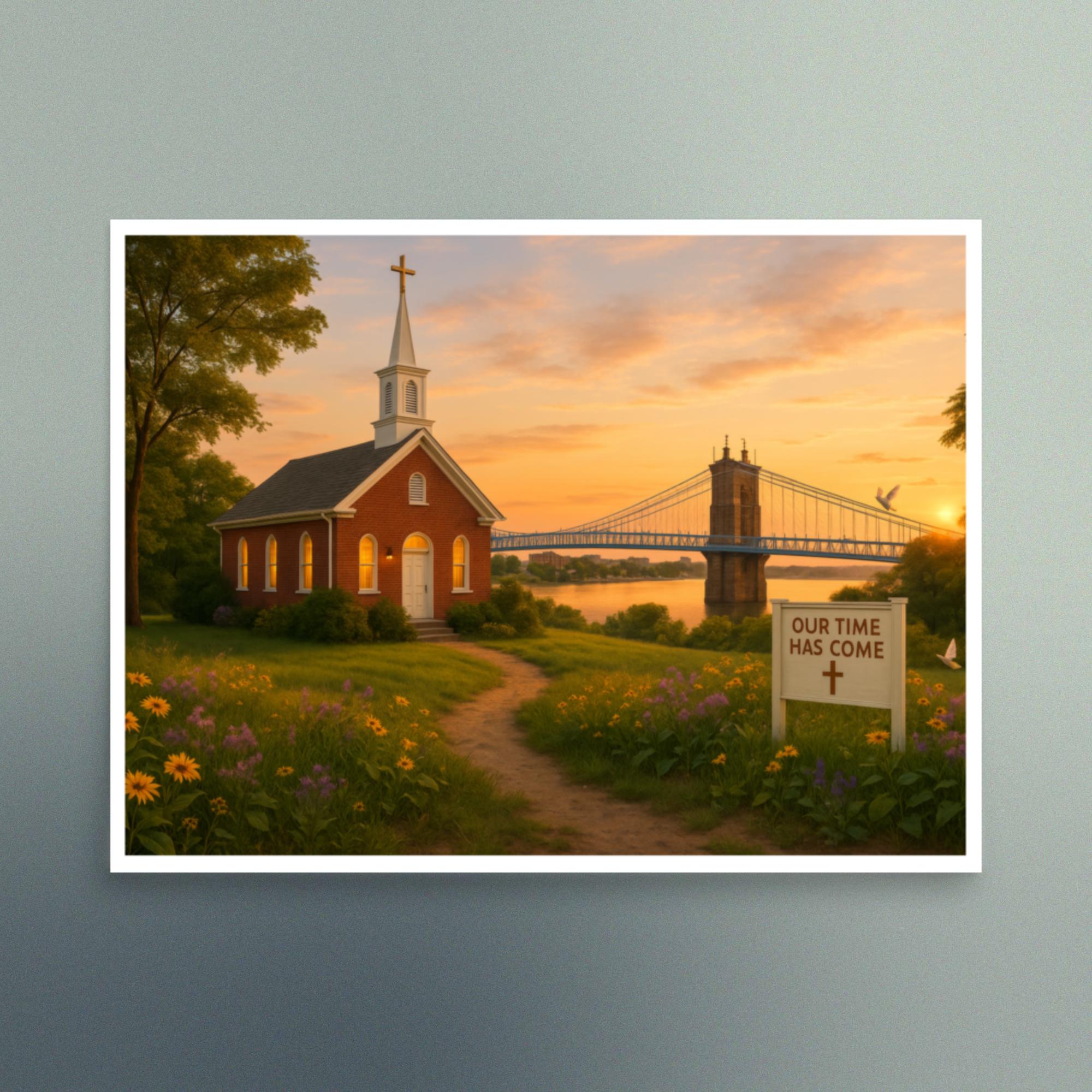 Our Time Has Come - Ohio - Christian Devotional Art Print - Semi Gloss - Rectangle - Image 3