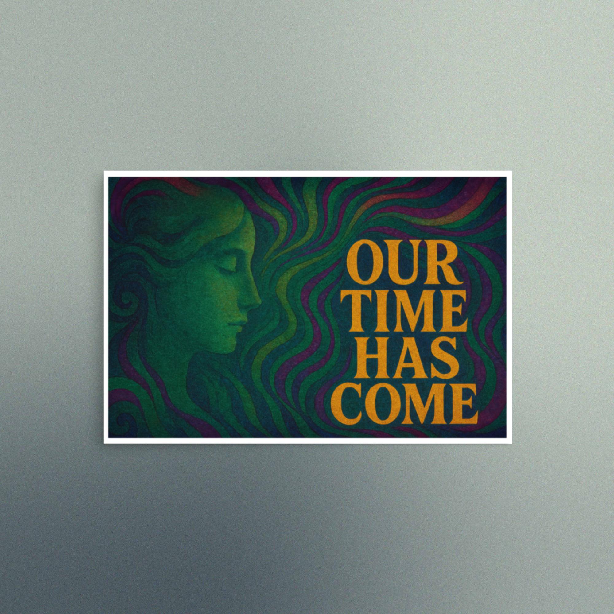 Victorian Era Styled Our Time Has Come - Teal Hues - Landscape - Image 4