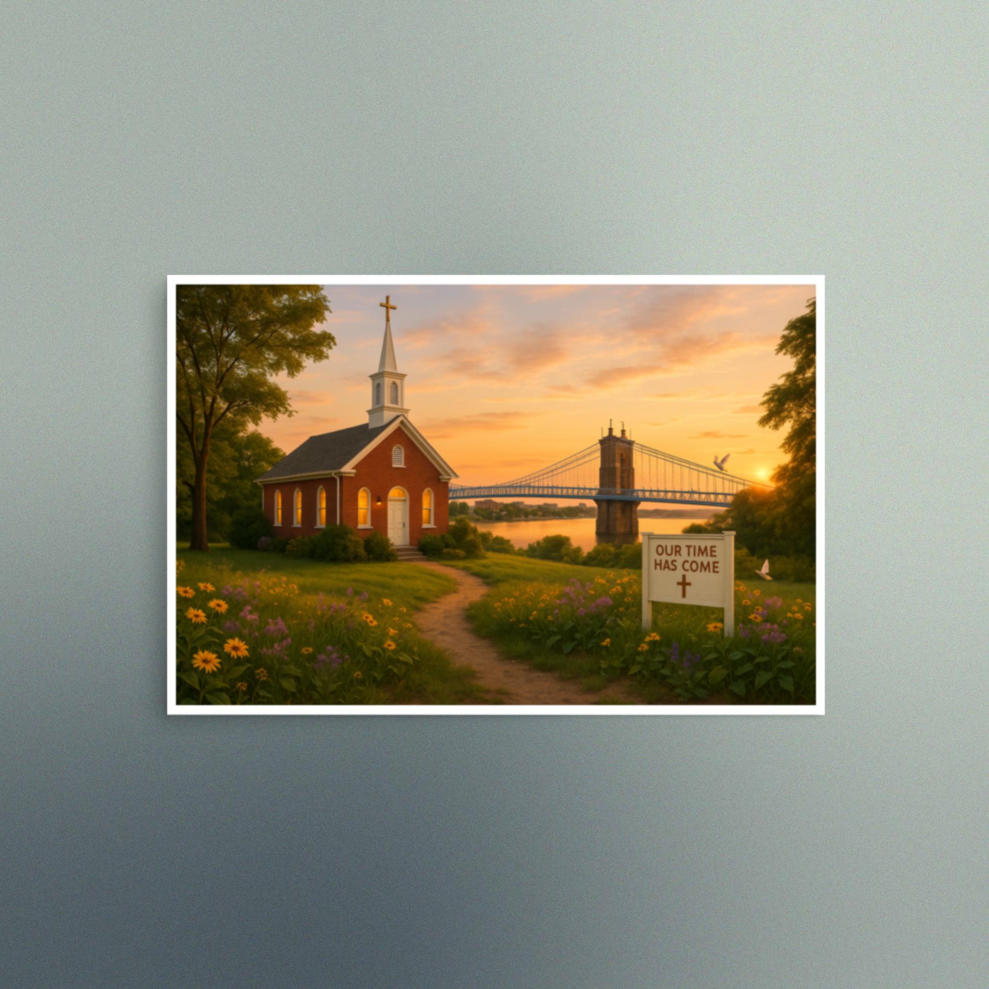 Our Time Has Come - Ohio - Christian Devotional Art Print - Semi Gloss - Rectangle - Image 5