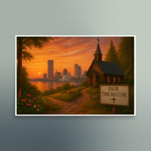 Our Time Has Come - Wisconsin - Christian Devotional Art Print - Semi Gloss - Rectangle