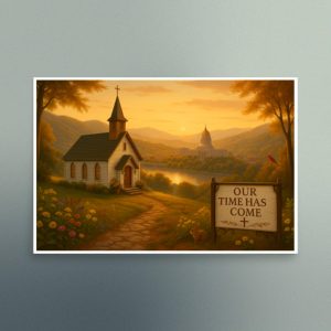 Our Time Has Come - West Virginia - Christian Devotional Art Print - Semi Gloss - Rectangle