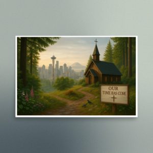 Our Time Has Come - Washington - Christian Devotional Art Print - Semi Gloss - Rectangle