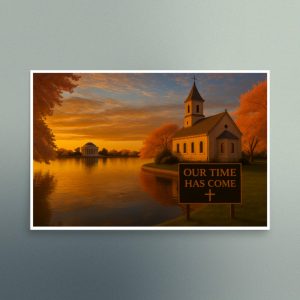 Our Time Has Come - Washington D.C. - Christian Devotional Art Print - Semi Gloss - Rectangle