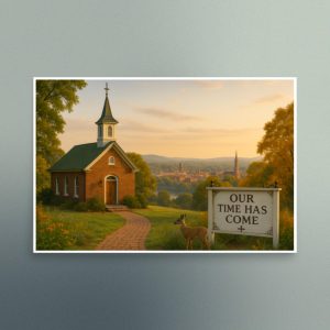 Our Time Has Come - Virginia - Christian Devotional Art Print - Semi Gloss - Rectangle