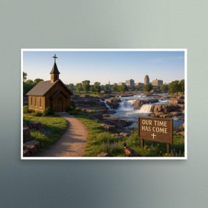 Our Time Has Come - South Dakota - Christian Devotional Art Print - Semi Gloss - Rectangle