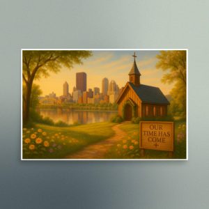 Our Time Has Come - Pennsylvania - Christian Devotional Art Print - Semi Gloss - Rectangle