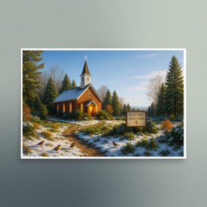 Our Time Has Come - North Dakota - Christian Devotional Art Print - Semi Gloss - Rectangle