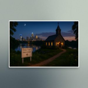 Our Time Has Come - North Carolina - Christian Devotional Art Print - Semi Gloss - Rectangle