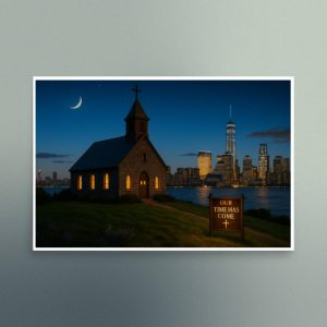 Our Time Has Come - New York - Christian Devotional Art Print - Semi Gloss - Rectangle