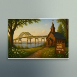 Our Time Has Come - New Jersey - Christian Devotional Art Print - Semi Gloss - Rectangle