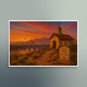 Our Time Has Come - Nevada - Christian Devotional Art Print - Semi Gloss - Rectangle