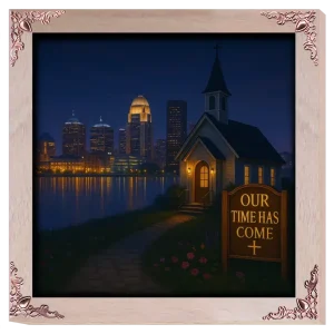 Our Time Has Come - Kentucky - Framed Christian Devotional Art (Square)