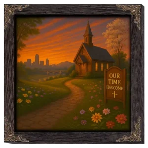 Our Time Has Come - Missouri - Framed Christian Devotional Art (Square)