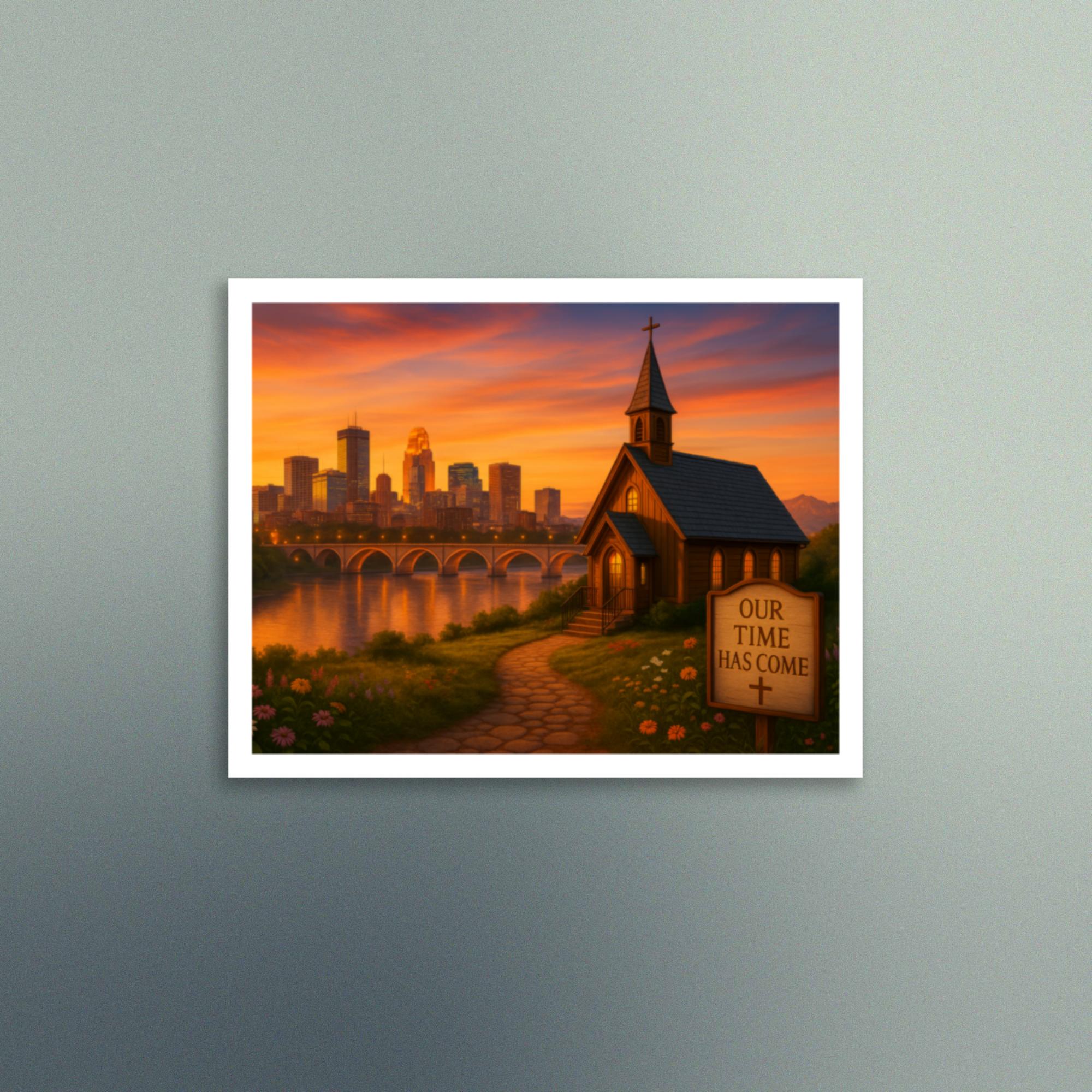 Our Time Has Come - Minnesota - Christian Devotional Art Print - Semi Gloss - Rectangle - Image 5
