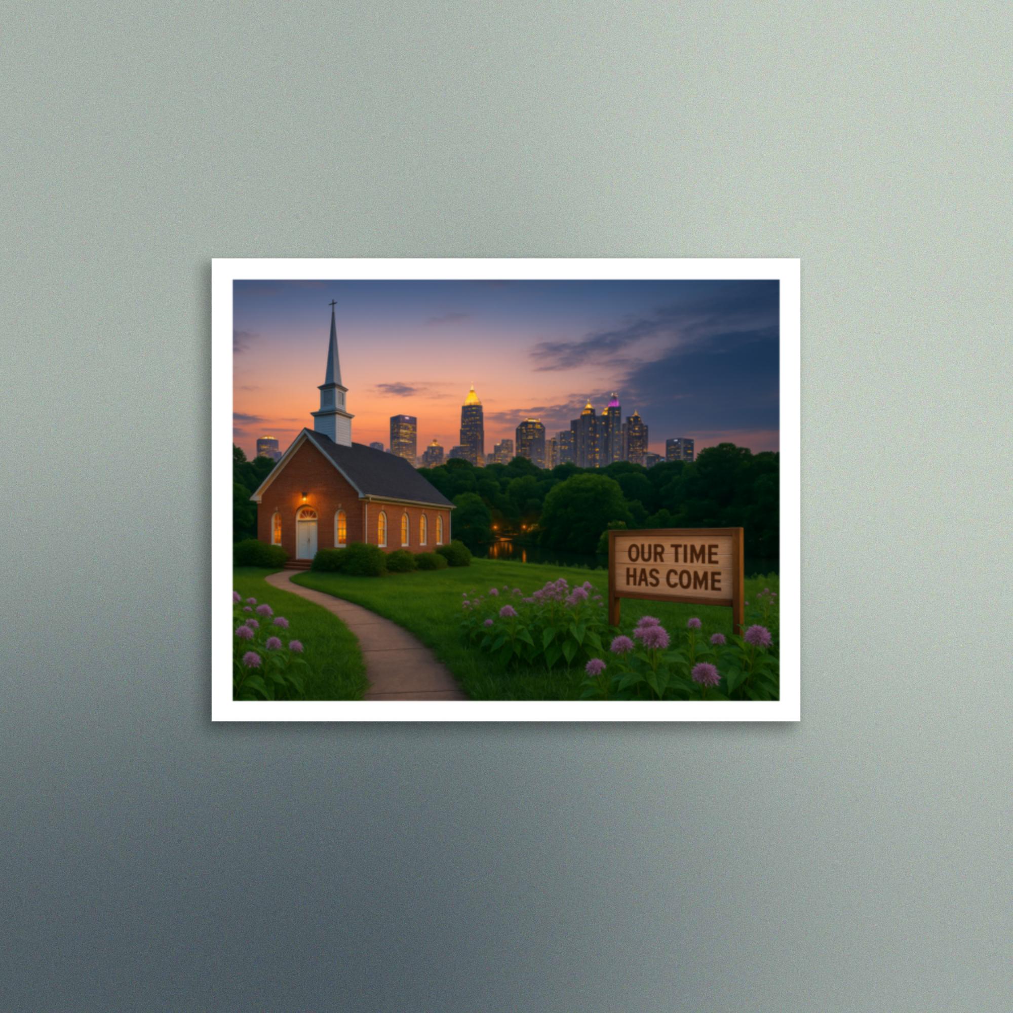 Our Time Has Come - Georgia - Christian Devotional Art Print - Semi Gloss - Rectangle - Image 5