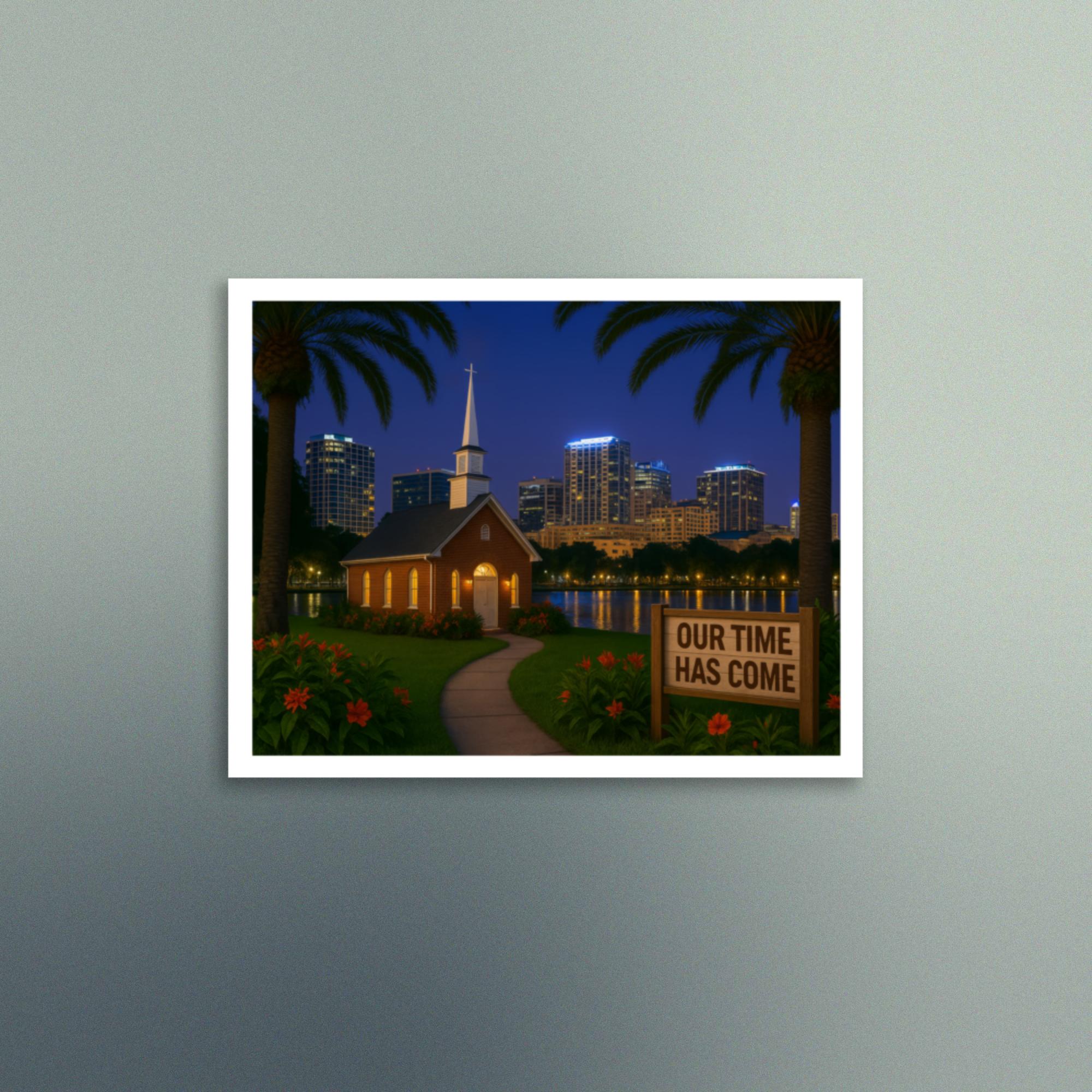 Our Time Has Come - Florida - Christian Devotional Art Print - Semi Gloss - Rectangle - Image 5