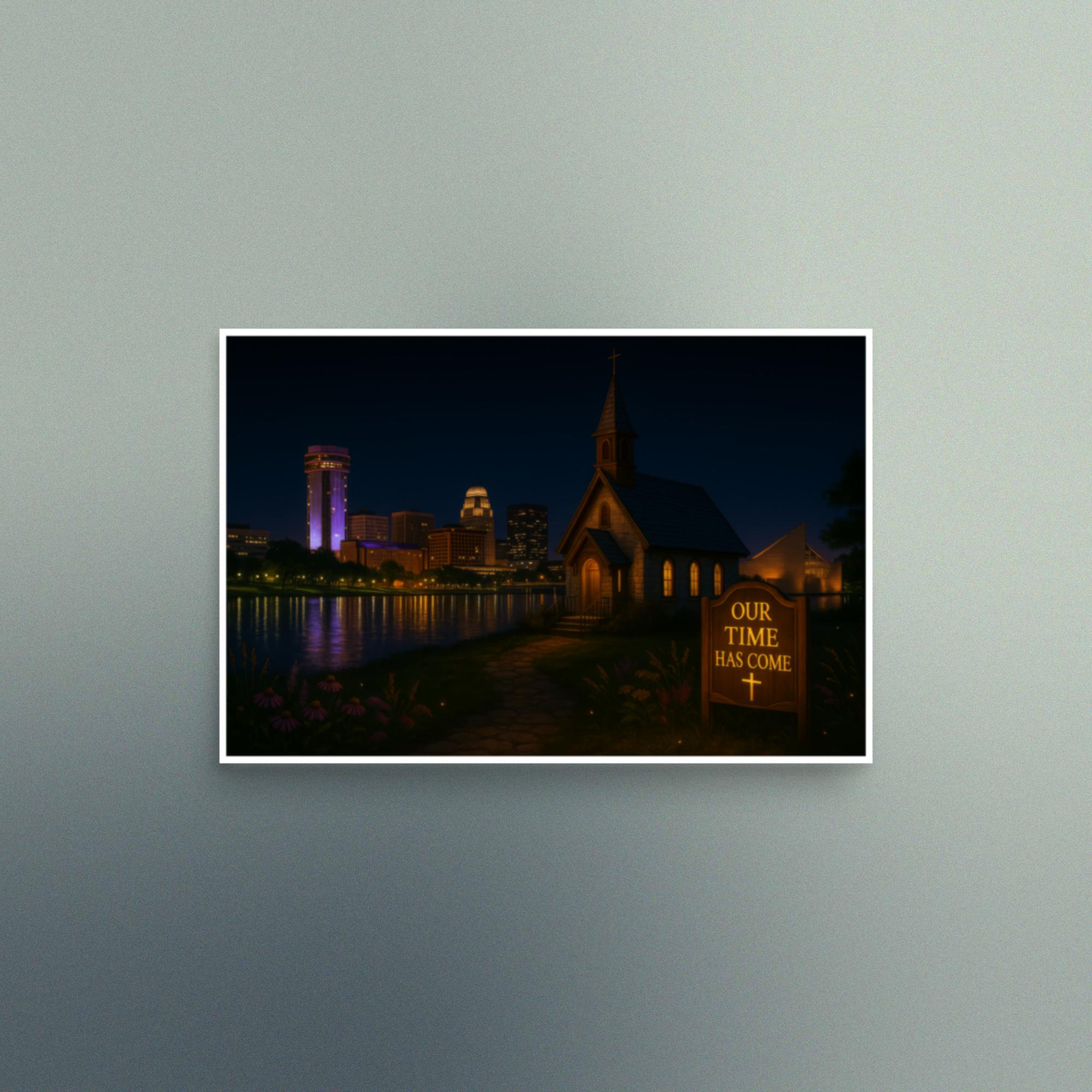 Our Time Has Come - Kansas - Christian Devotional Art Print - Semi Gloss - Rectangle - Image 2