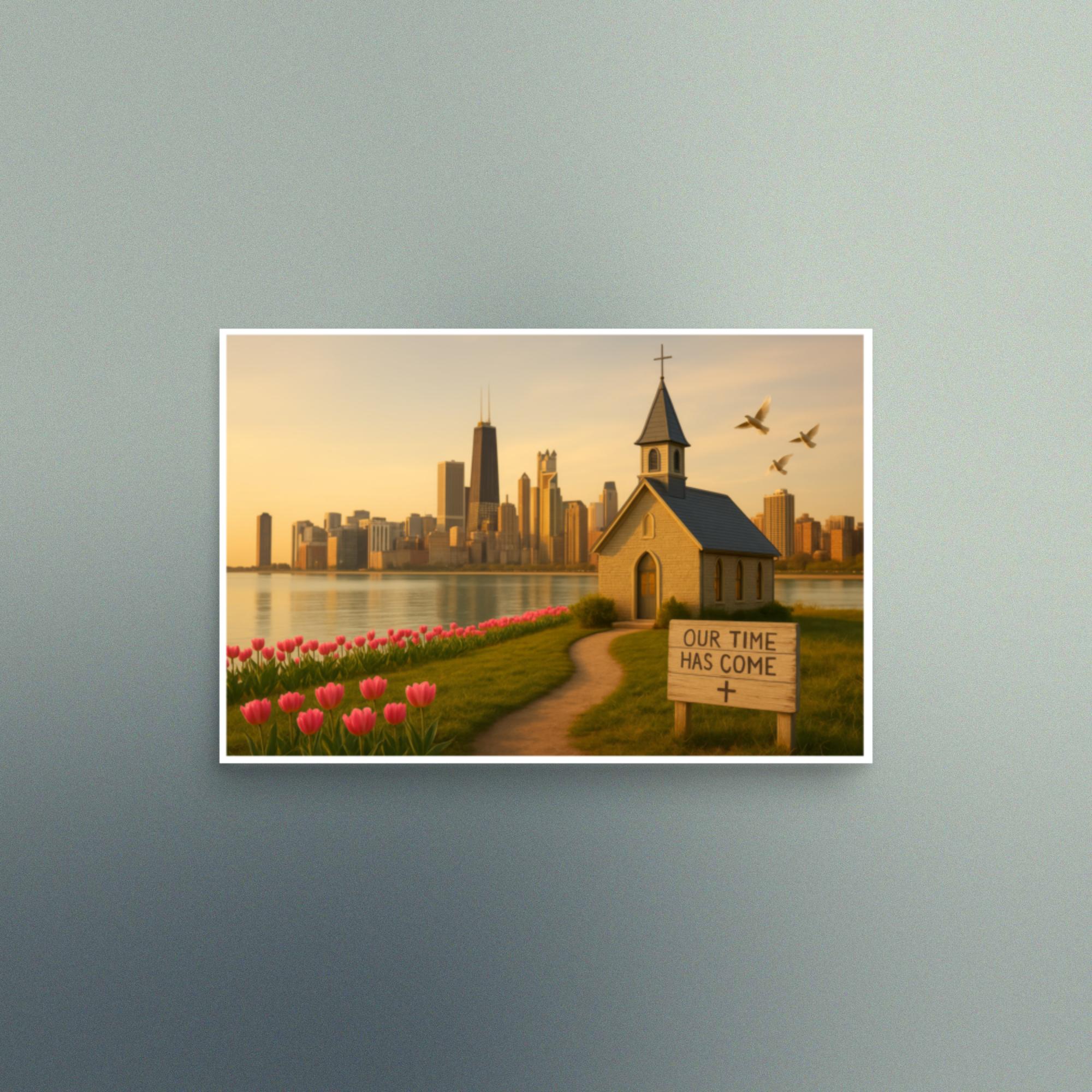 Our Time Has Come - Illinois - Christian Devotional Art Print - Semi Gloss - Rectangle - Image 2