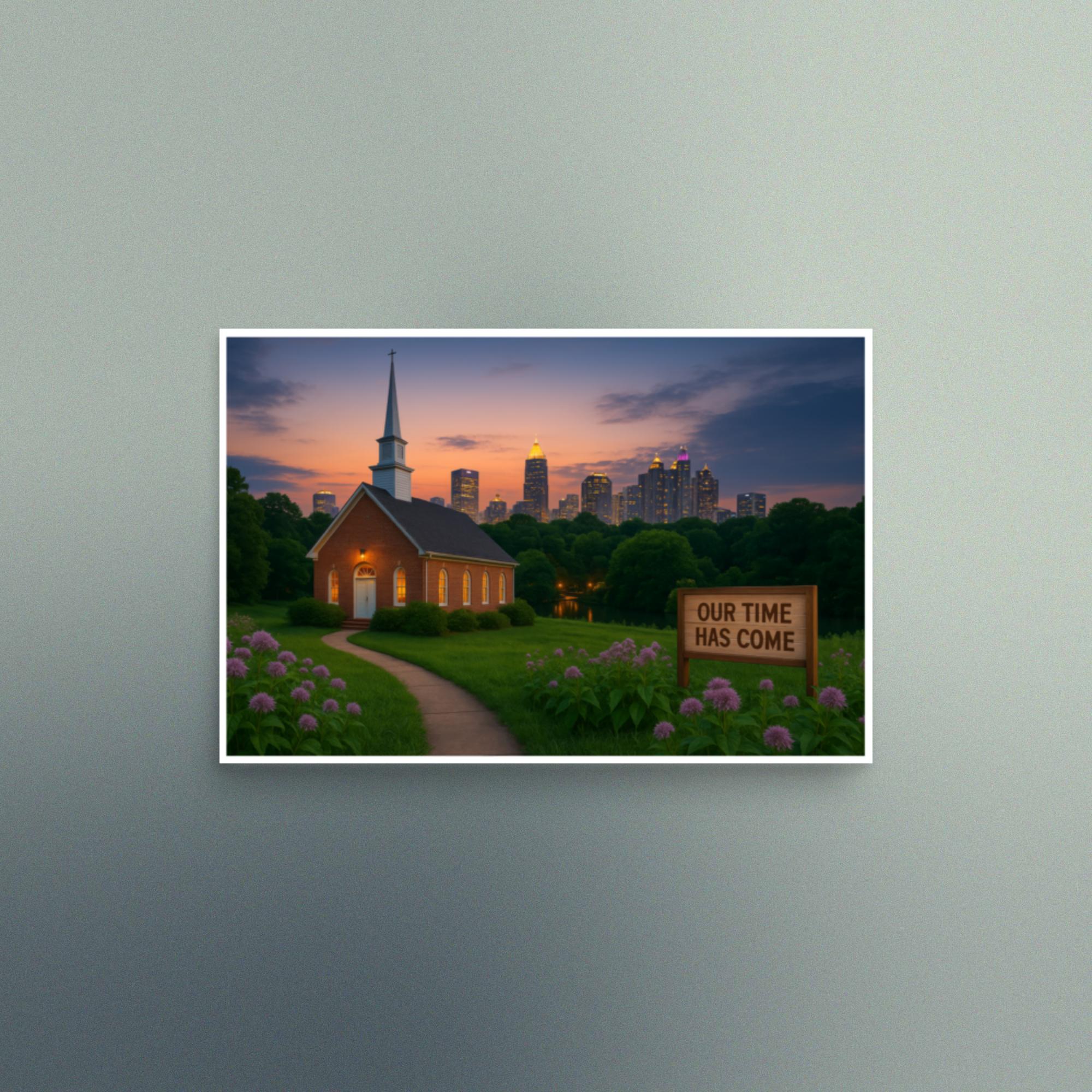 Our Time Has Come - Georgia - Christian Devotional Art Print - Semi Gloss - Rectangle - Image 2