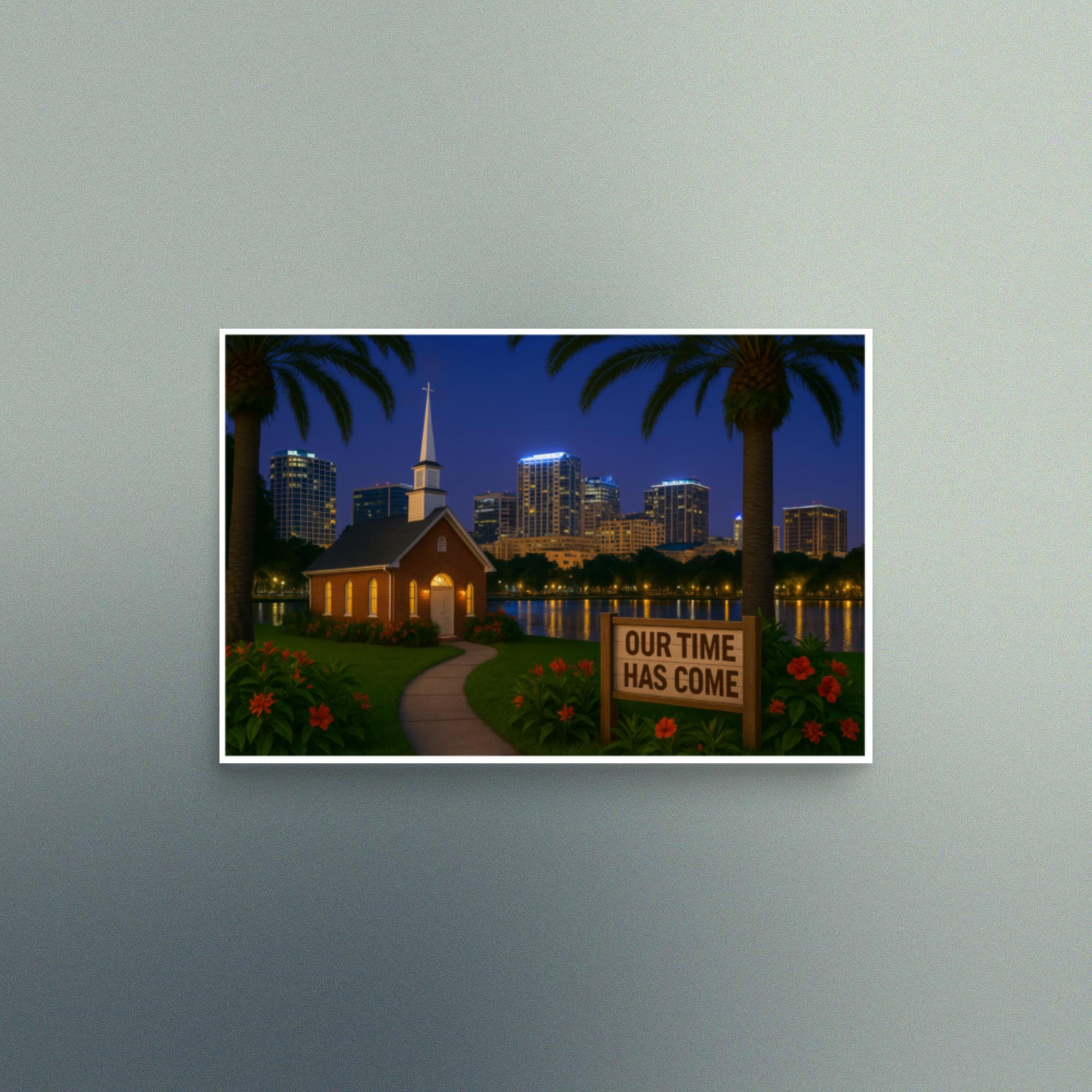 Our Time Has Come - Florida - Christian Devotional Art Print - Semi Gloss - Rectangle - Image 2