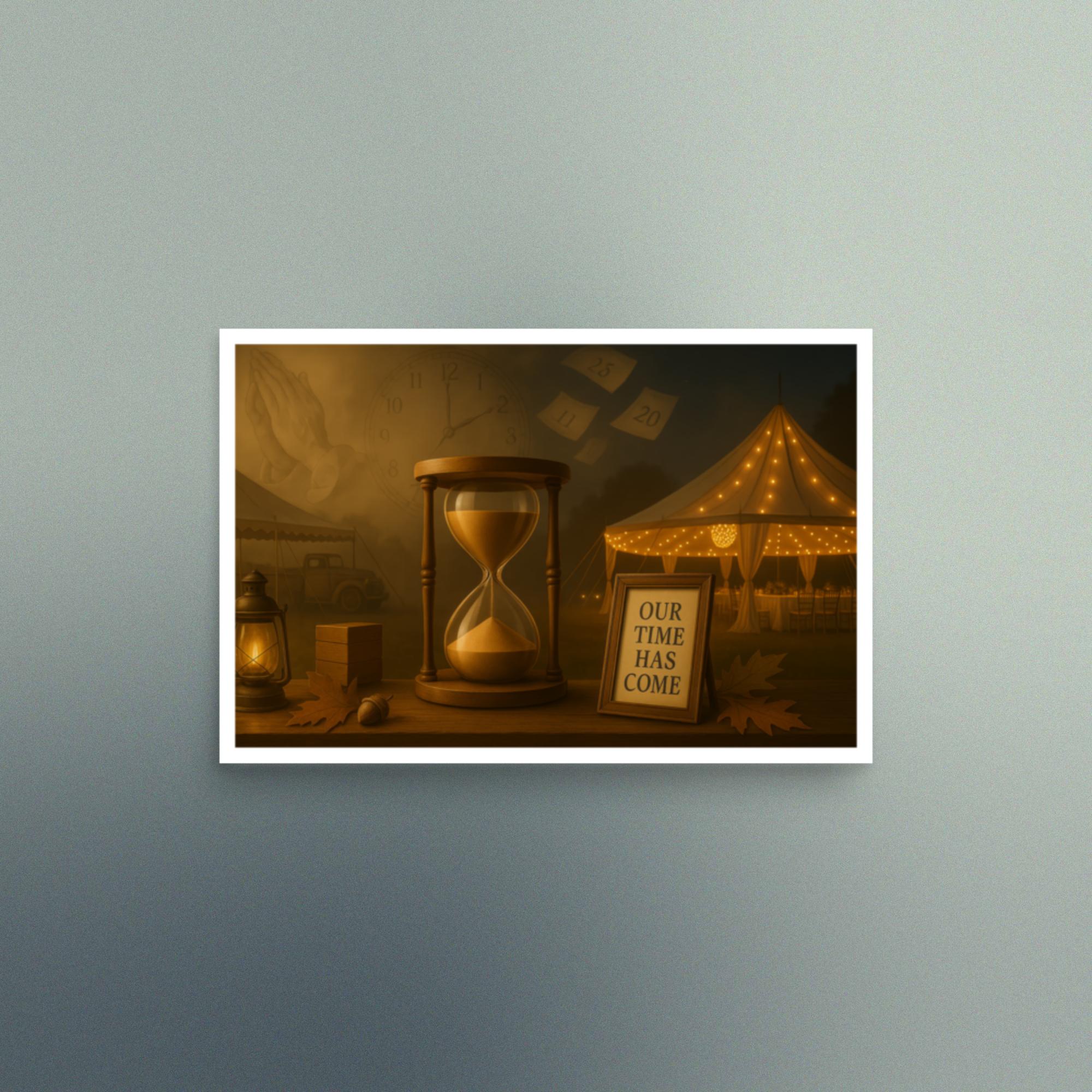 Our Time Has Come - American Time and Faith - Semi Gloss - Rectangle - Image 2