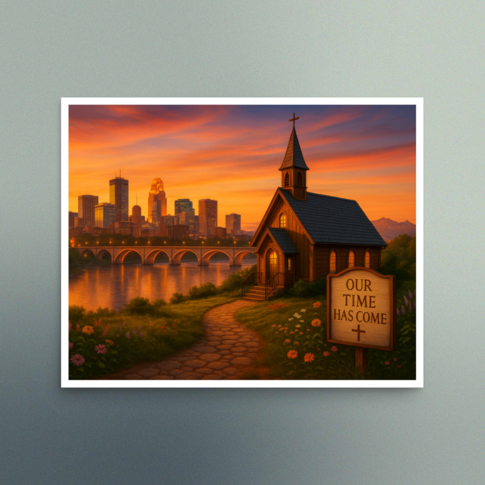 Our Time Has Come - Minnesota - Christian Devotional Art Print - Semi Gloss - Rectangle - Image 3
